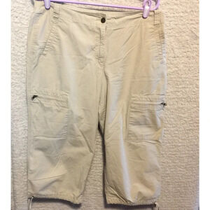 Additions by Chicos capris Ripstop size 2